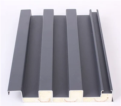 Aluminium Ytisolering PU Sandwich Panel (stor väggtyp)
